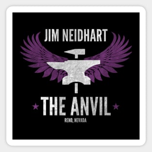 The Anvil T-Shirt Black Distressed Magnet